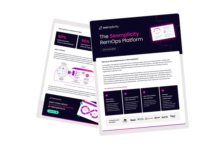 Two-Pagers design example